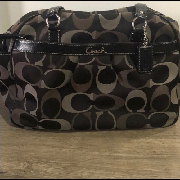 Coach Diaper Bag - Picture 1 of 8